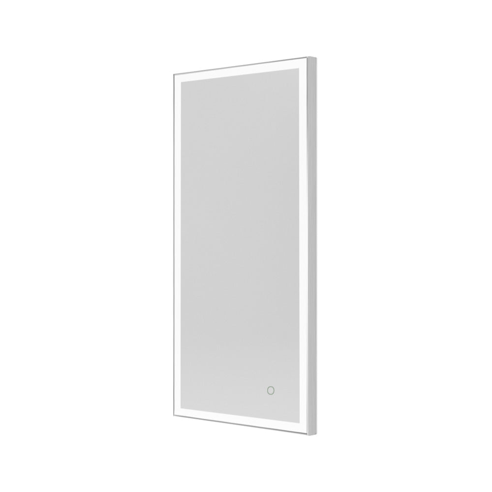 Tate Light Rectangular Mirror 50 Polished - 50x100cm