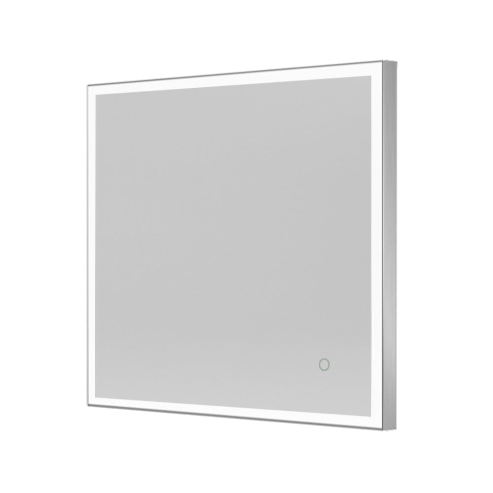 Tate Light Square Mirror 70 Polished - 70x70cm
