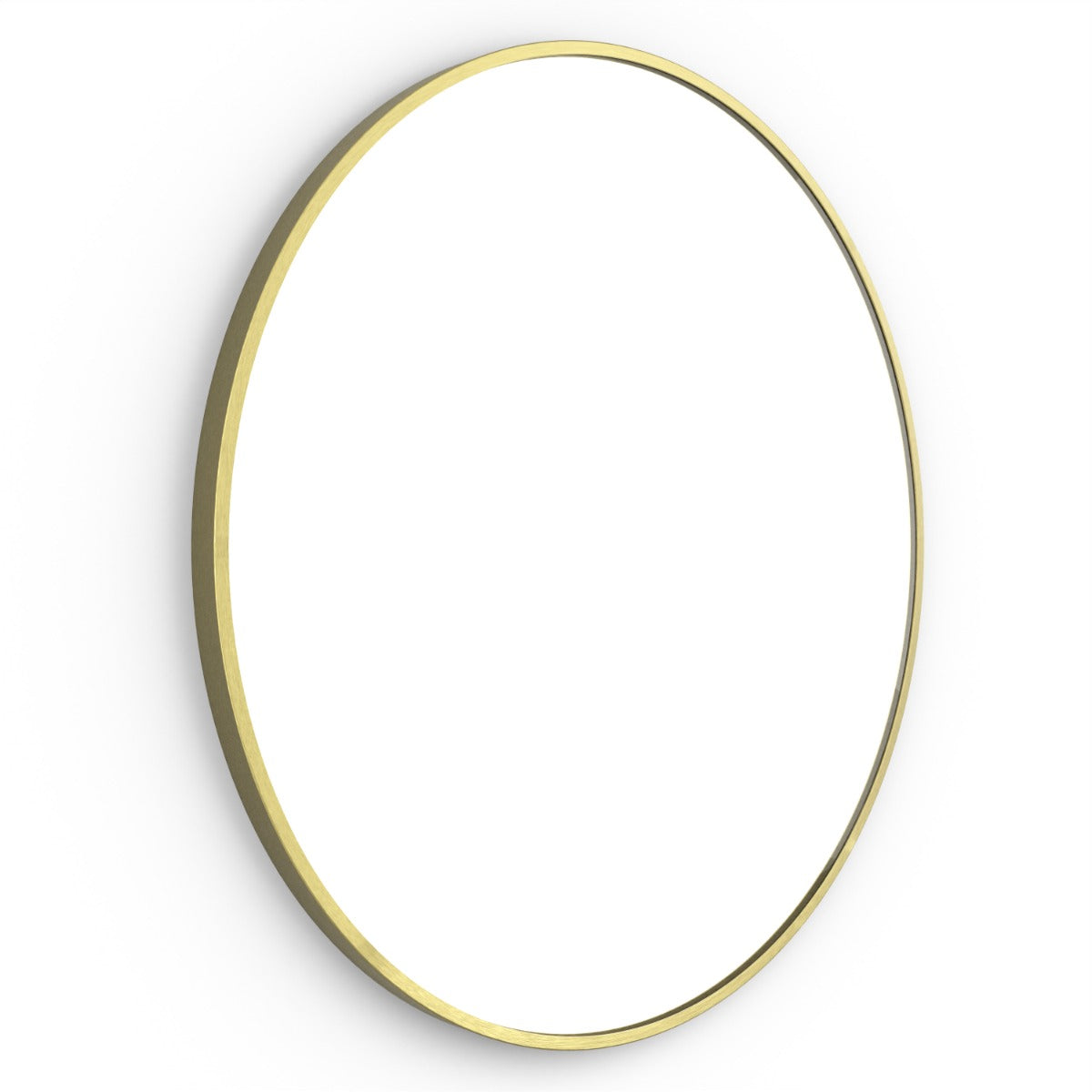 Docklands Round Mirror 60cm Brushed Brass