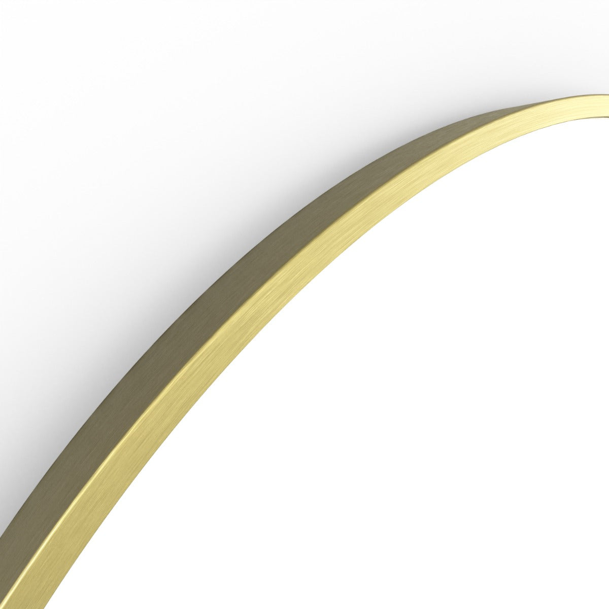 Docklands Round Mirror 60cm Brushed Brass
