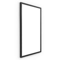 Docklands Rectangular Mirror 40 Black - 40x70cm