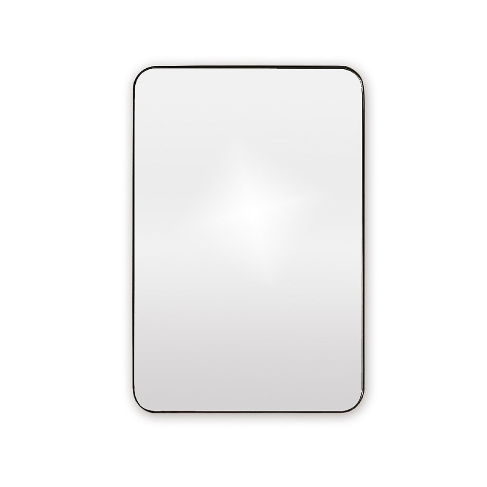 City Rectangular Mirror 50 Black - 50x75cm