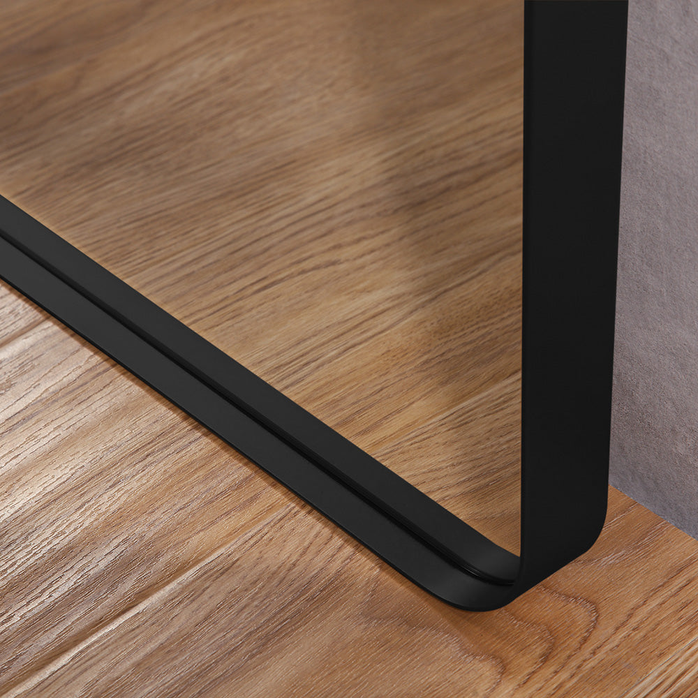 City Rectangular Mirror 50 Black - 50x75cm