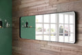 City Rectangular Mirror 150 Black - 150x50cm