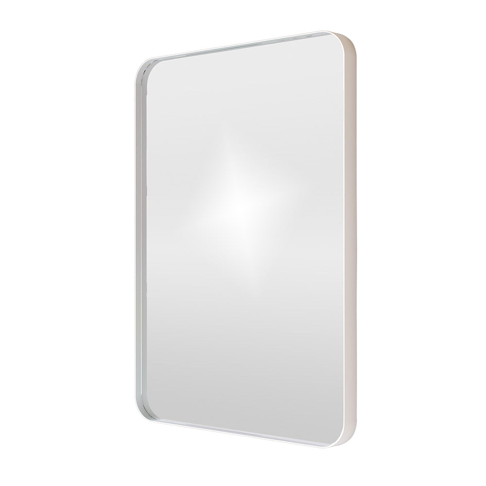 City Rectangular Mirror White - 50x75cm