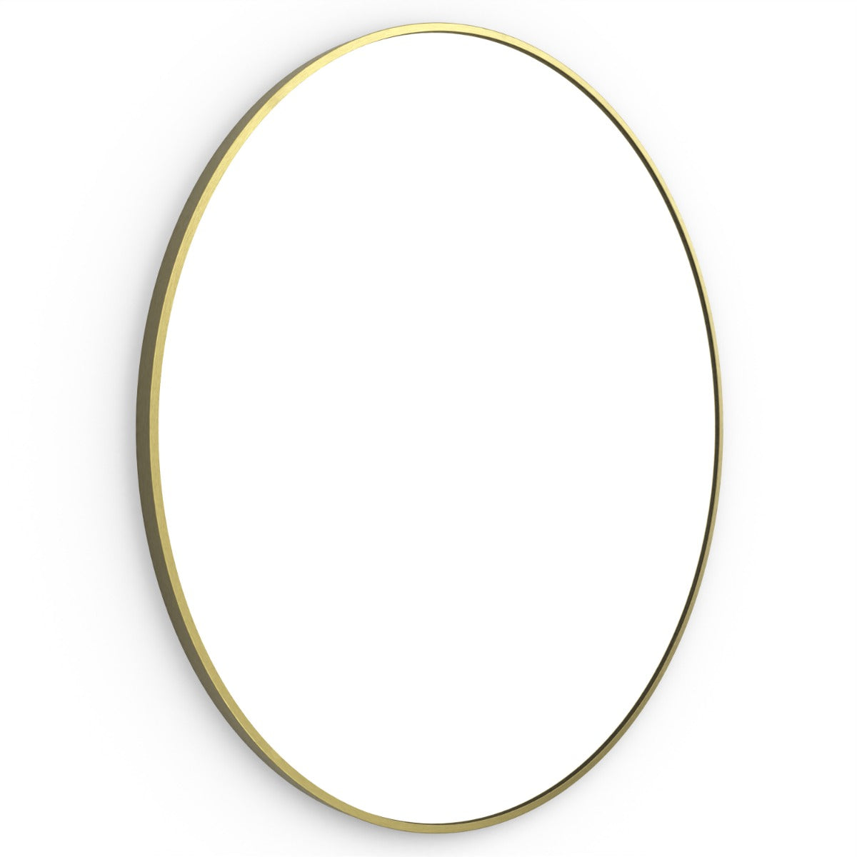 Docklands Round Mirror 80cm Brushed Brass