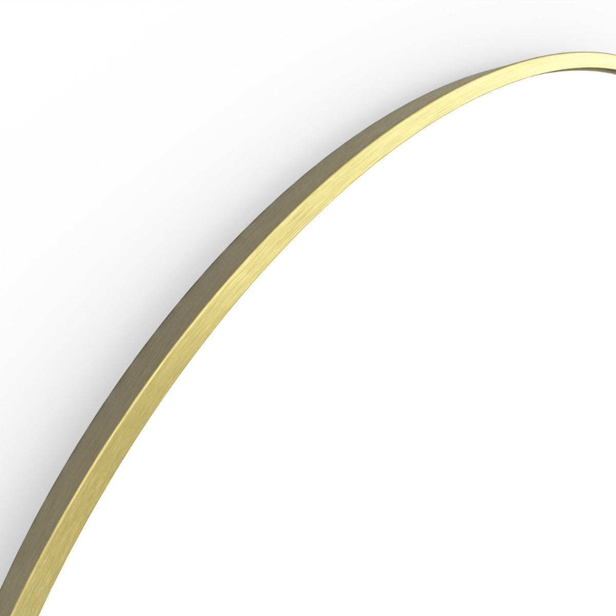 Docklands Round Mirror 80cm Brushed Brass