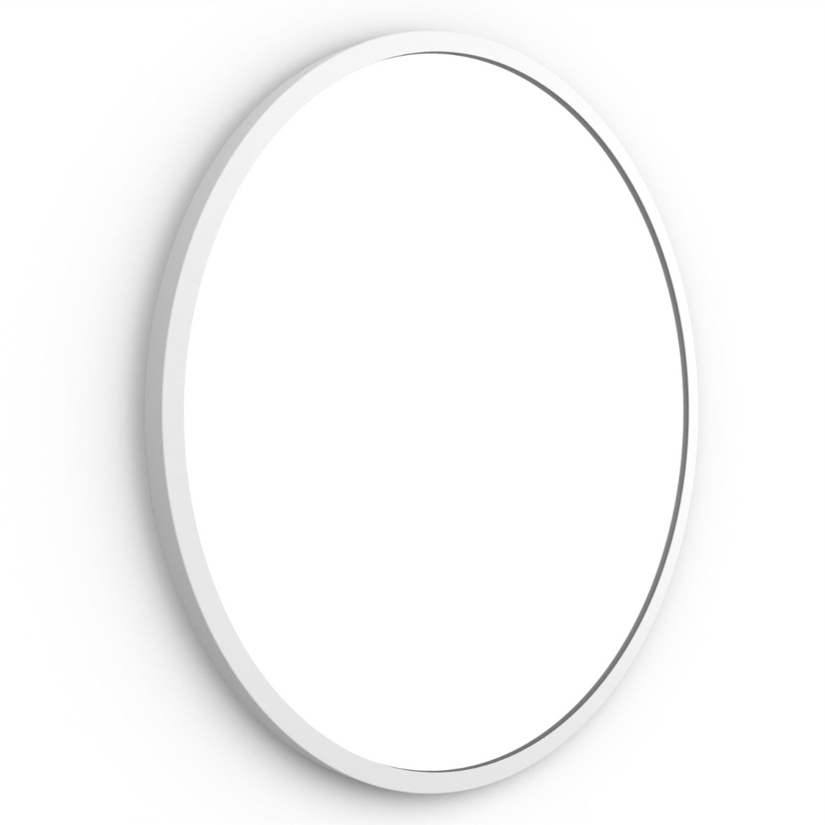 Docklands Round Mirror 60cm White