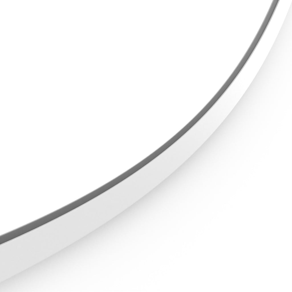 Docklands Round Mirror 60cm White