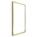 Docklands Rectangular Mirror 40 Brushed Brass - 40x70cm