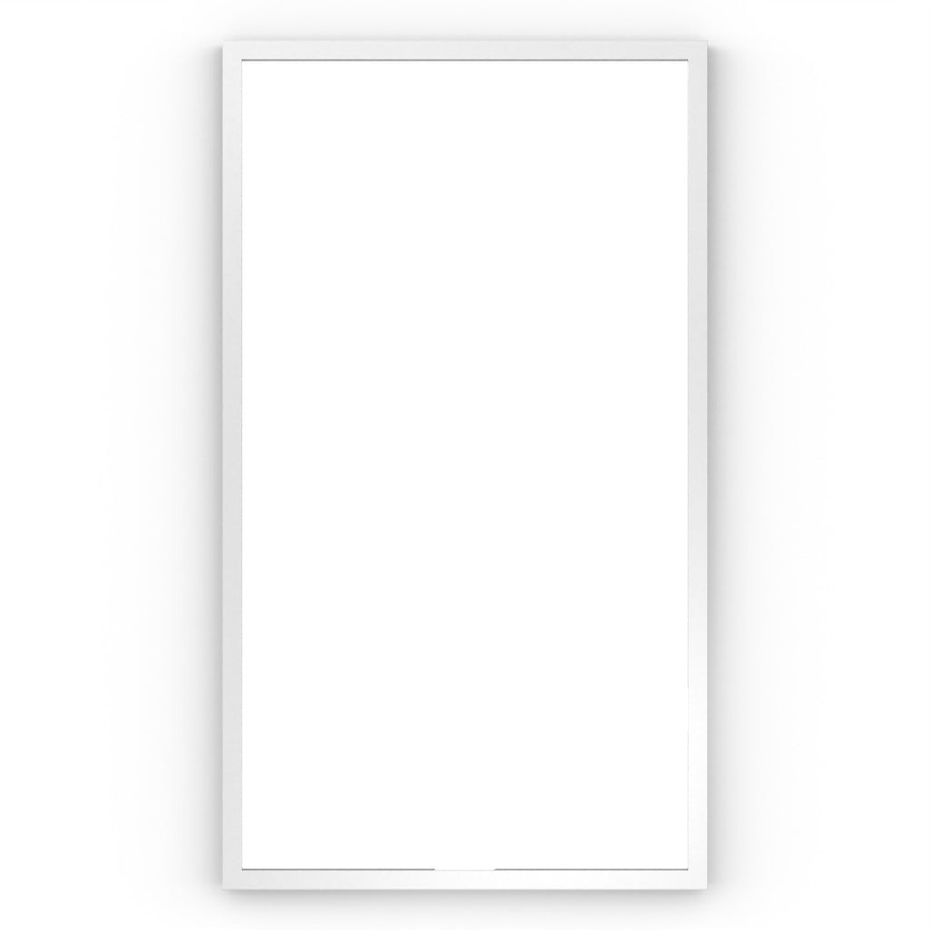 Docklands Rectangular Mirror 40 White - 40x70cm