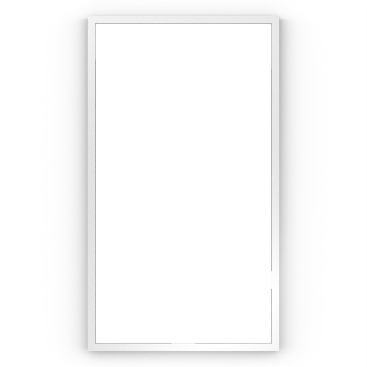 Docklands Rectangular Mirror 40 White - 40x70cm