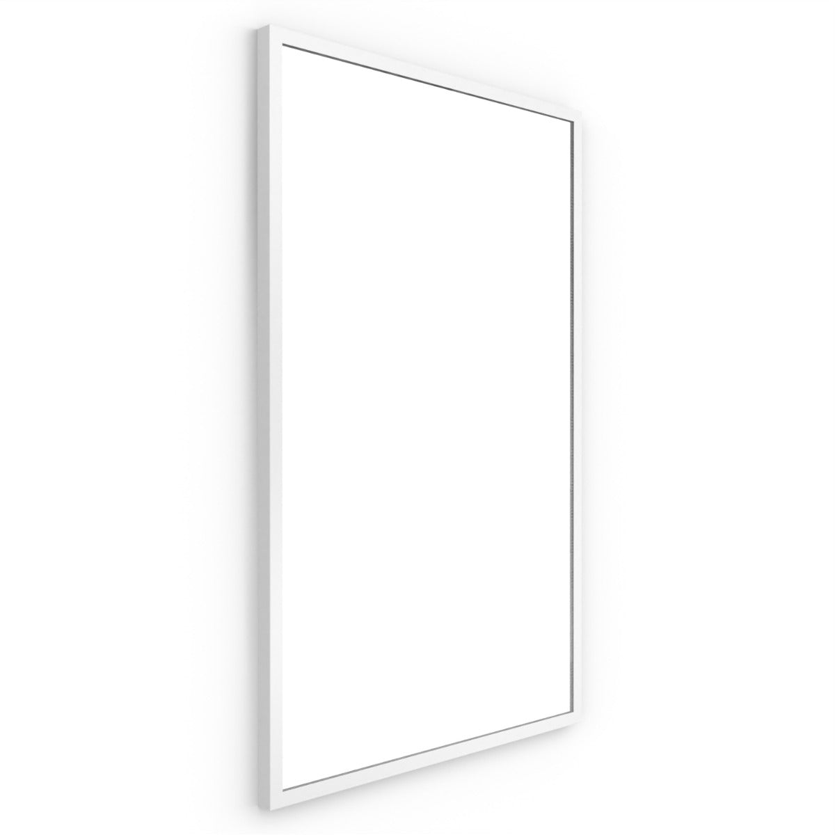 Docklands Rectangular Mirror 50 White - 50x80cm