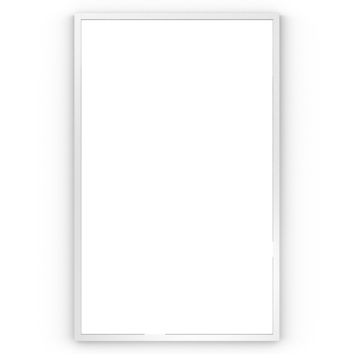 Docklands Rectangular Mirror 50 White - 50x80cm