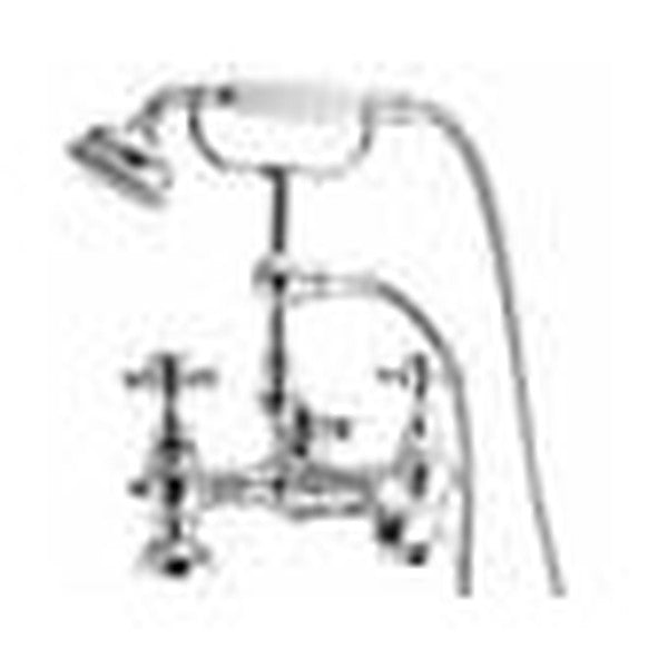 Balmore Bath Taps in chrome
