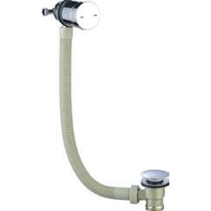 Bath Overflow Fillers, Overflow filler with combined click waste