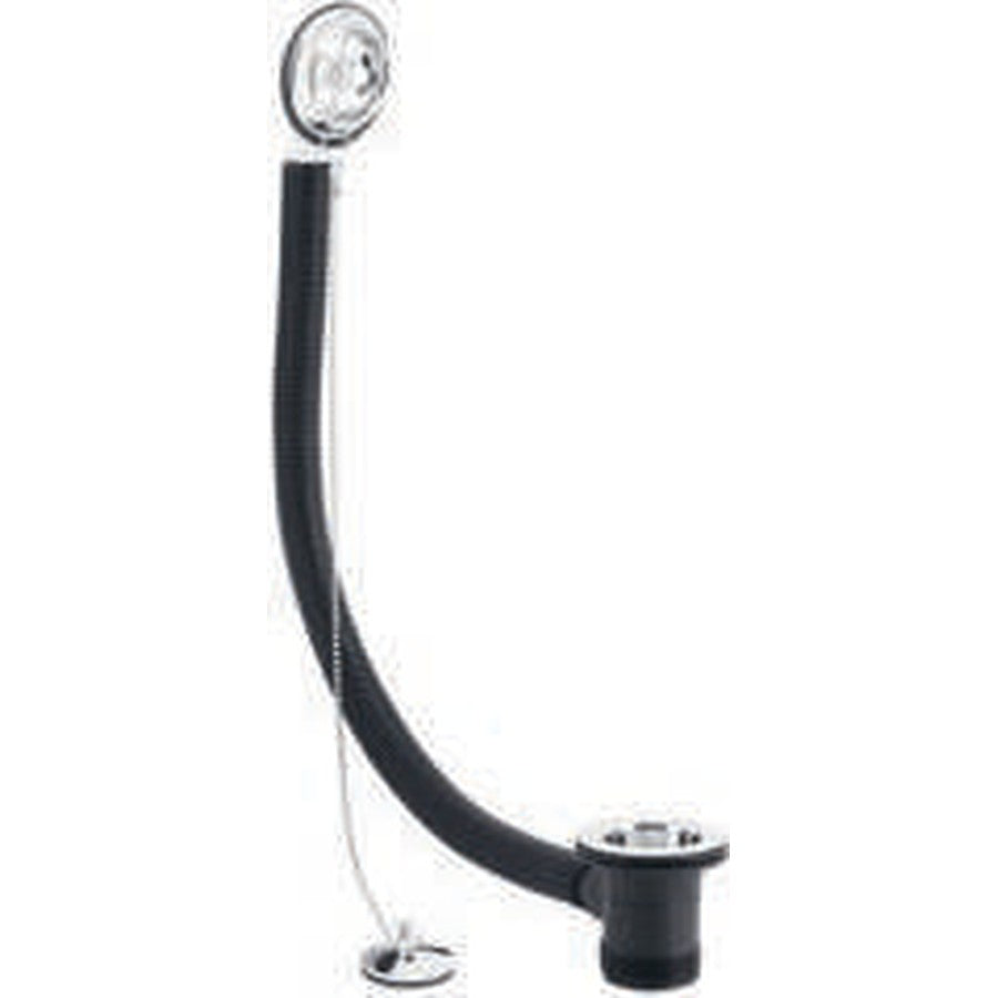 Bath Wastes & Overflows, Retainer bath waste & overflow, chrome