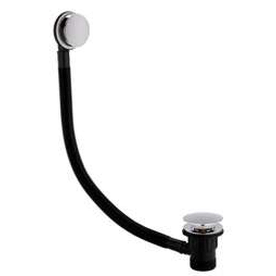 Bath Wastes & Overflows, Click bath waste & overflow, chrome