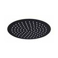 Bespoke Round Shower Head, 250mm – Matt Black