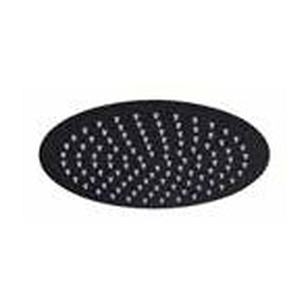 Bespoke Round Shower Head, 250mm – Matt Black