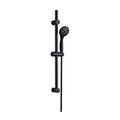 Bespoke Shower Slide Rail Kit – Round, Matt Black