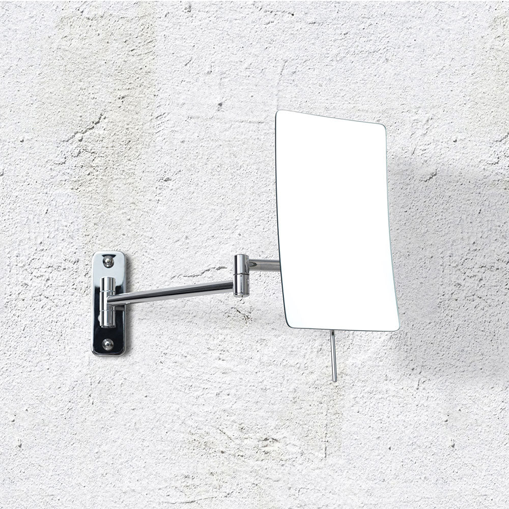 Blake Magnifying 5x Wall Mirror - Chrome