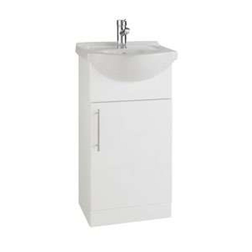 Blok Vanity Cabinet & Basin – 450mm