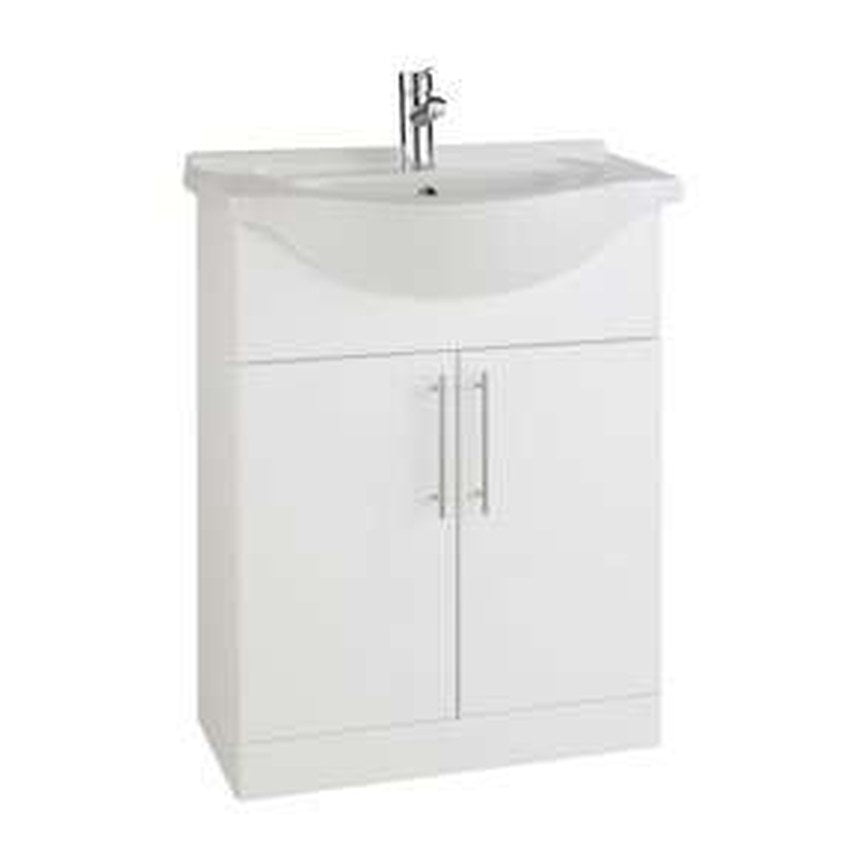 Blok Vanity Cabinet & Basin – 650mm