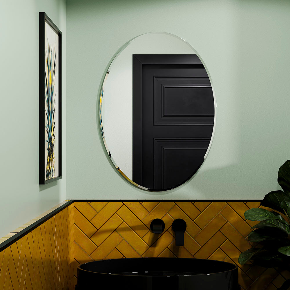 Belvoir Oval Mirror 55 - 55x75cm