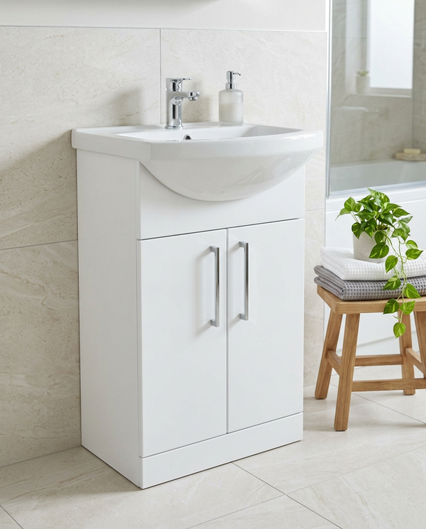 Brim 550mm Vanity Unit & Basin
