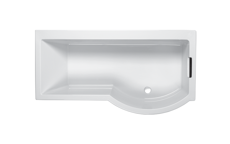 Carron Celsius Shower Bath, plan view