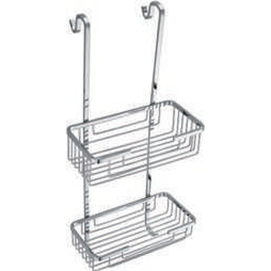Chrome Wire Shower Baskets, Hanging shower tidy