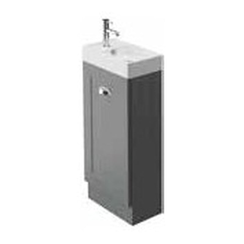 Clara 400mm Floorstanding Vanity Unit & Basin, 1 Door