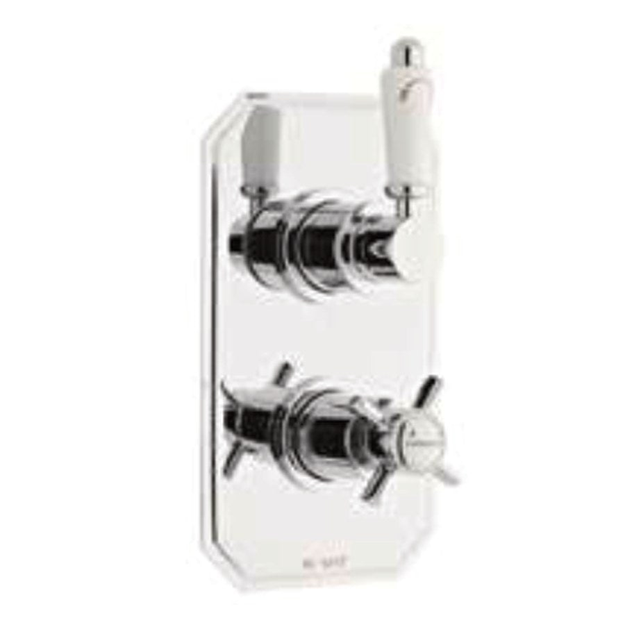 Clarence Traditional Thermostatic Shower Sets & Valves, Concealed valve with diverter only