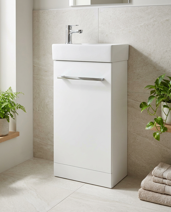 Clarity Cloakroom Unit & Basin