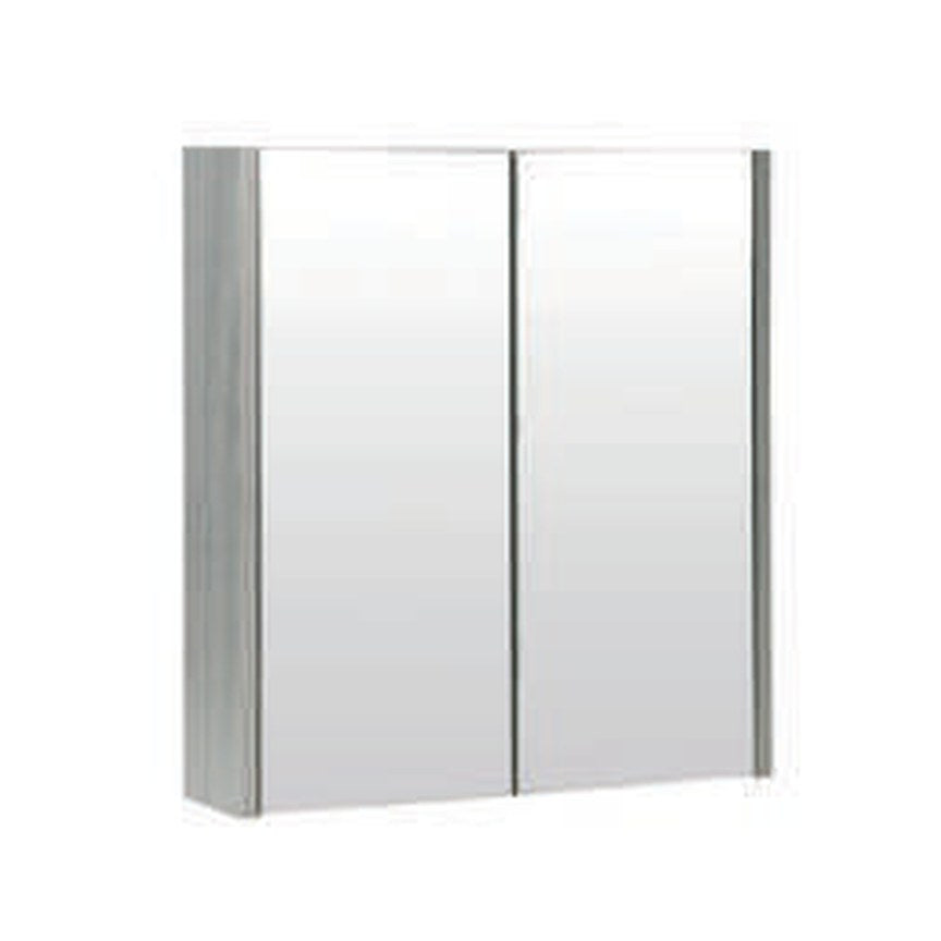 Clarity Mirror Cabinet – Silver oak