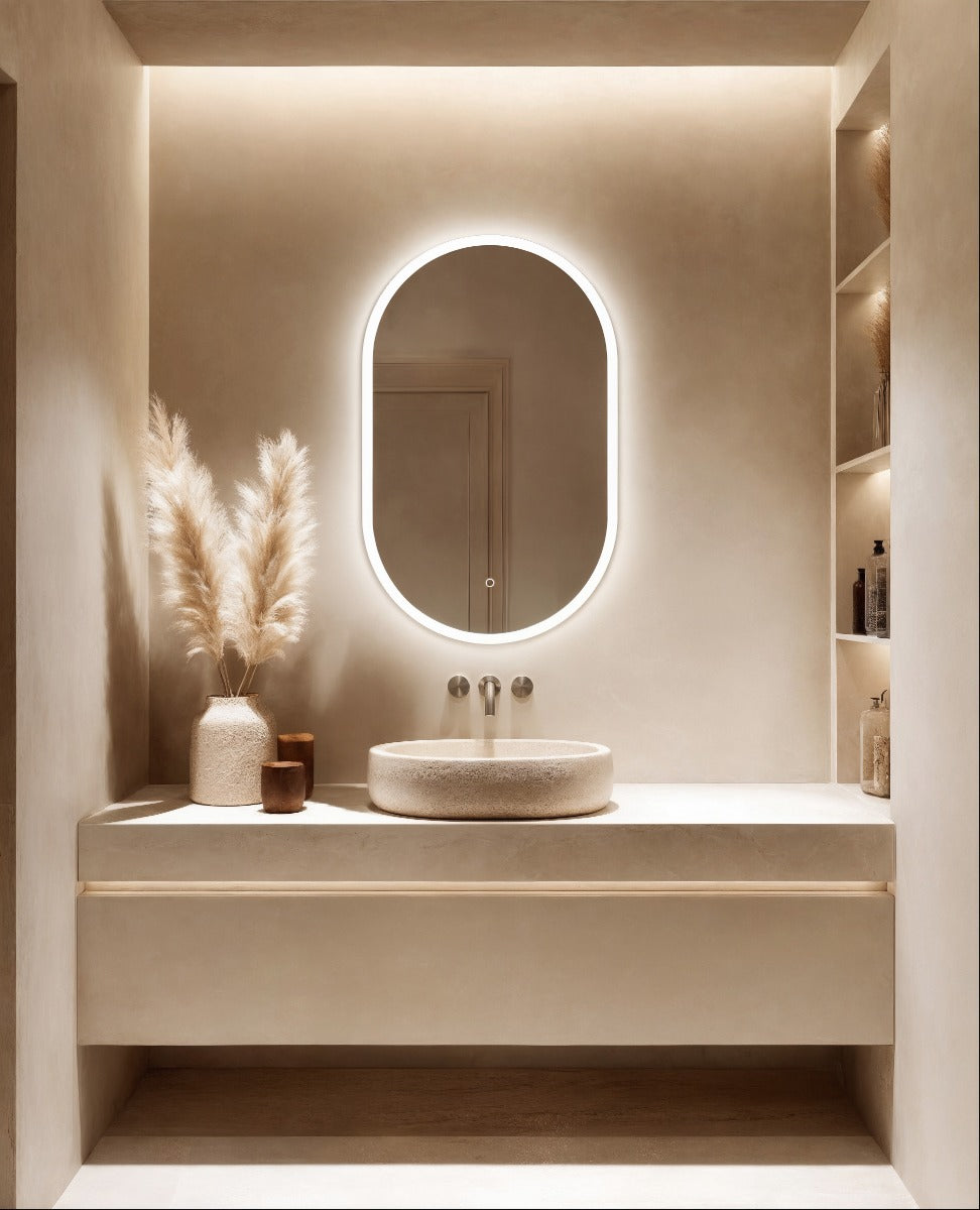 Cleo Capsule Mirror 50x80cm