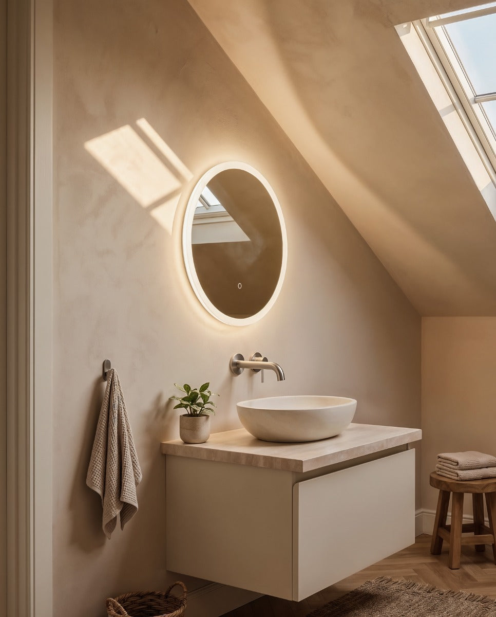 Cleo Round Mirror 50cm