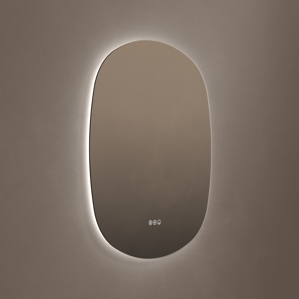 Claris Curve Oblong Mirror 70x78cm