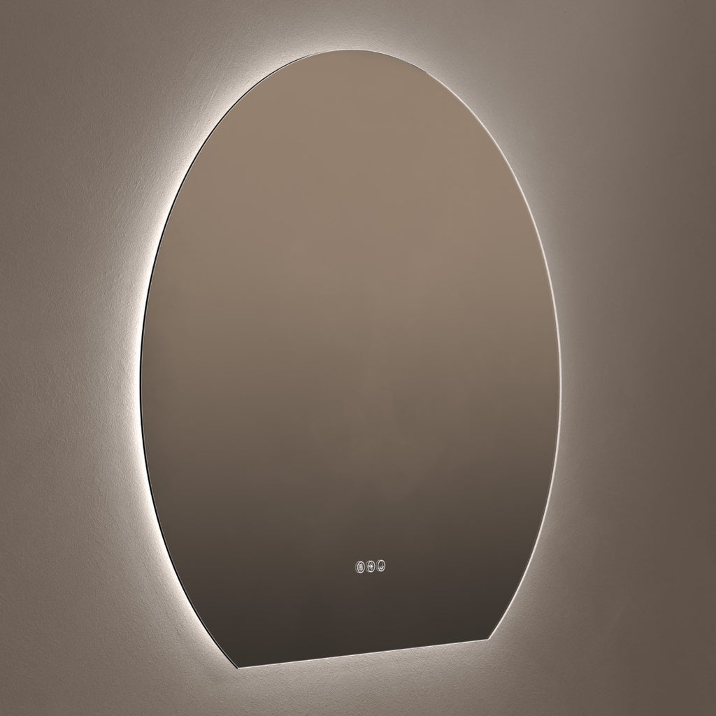 Claris Round Cut Mirror 100cm