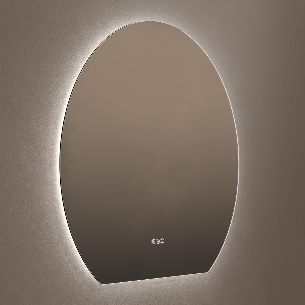 Claris Round Cut Mirror 100cm