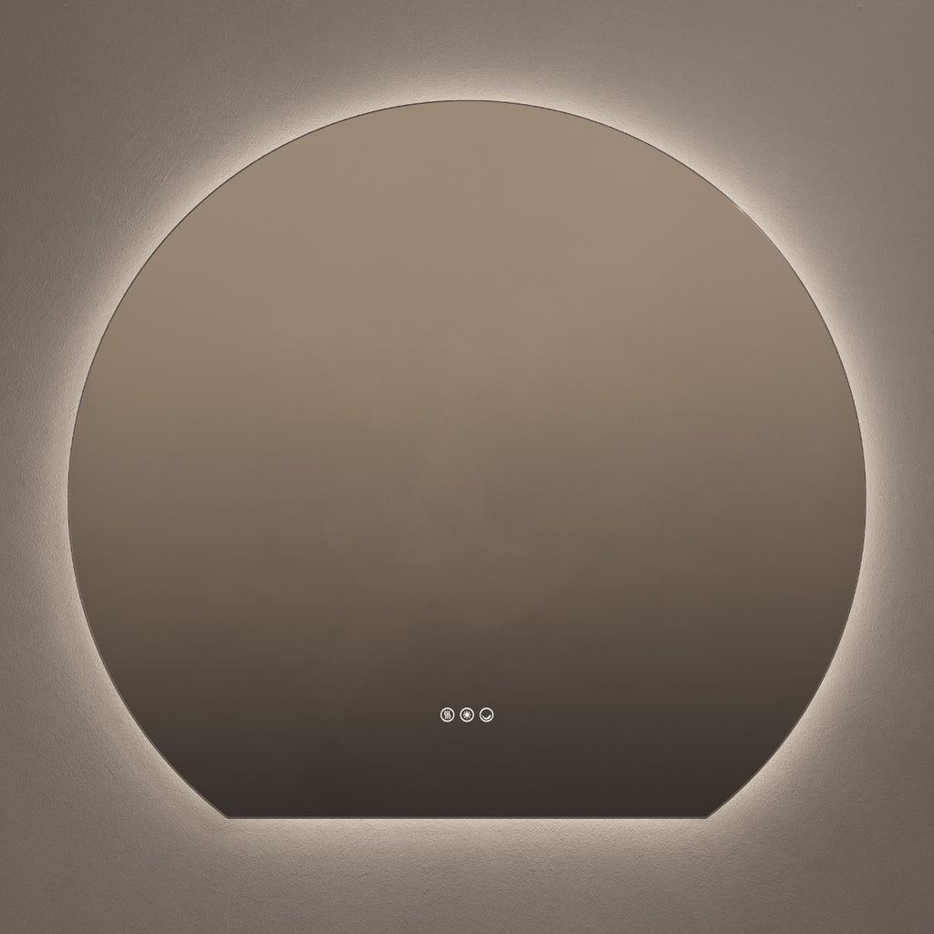 Claris Round Cut Mirror 100cm