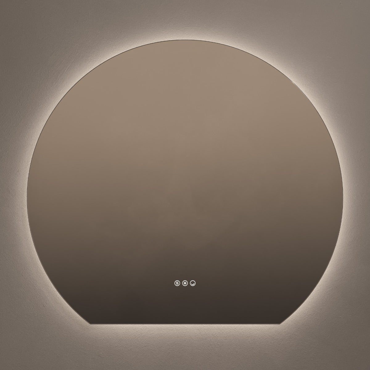Claris Round Cut Mirror 100cm