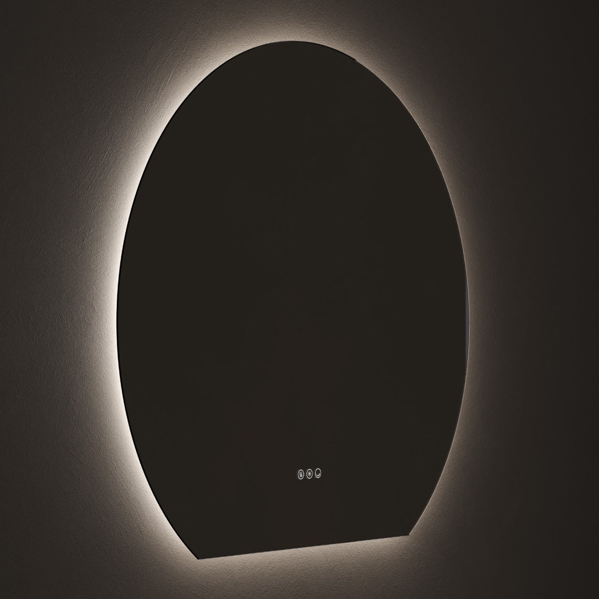 Claris Round Cut Mirror 100cm