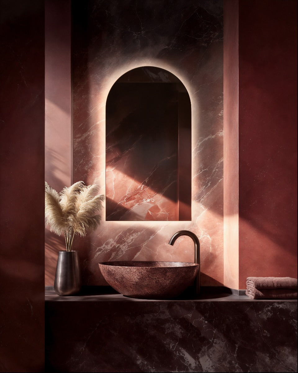 Claris Arch Mirror 50x90cm