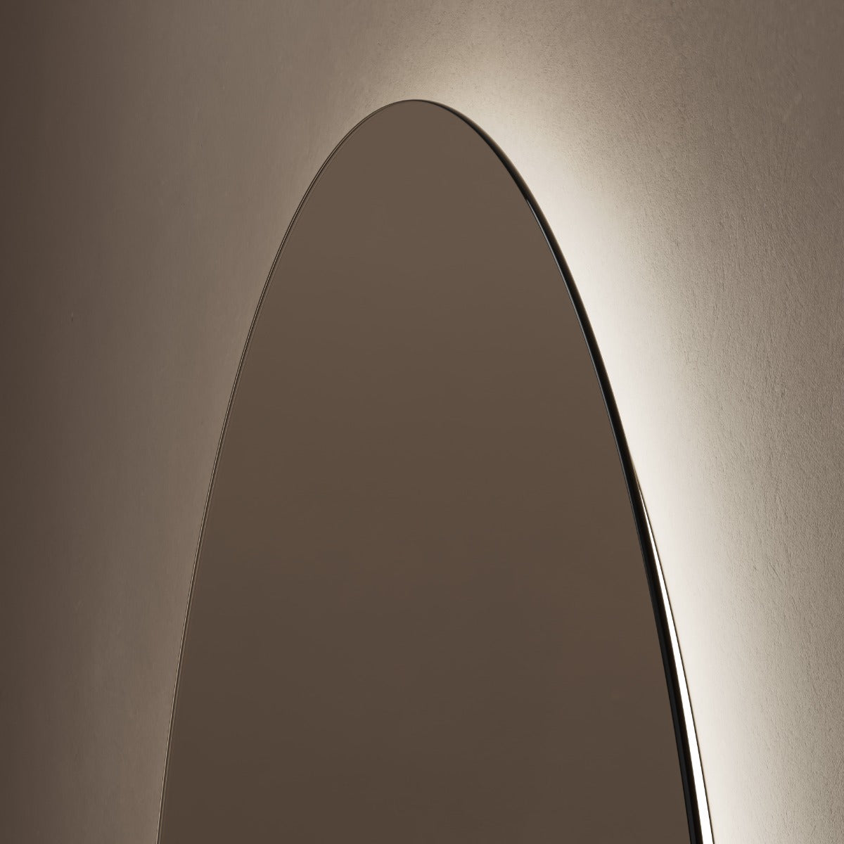 Claris Oval Cut Mirror 80x90cm