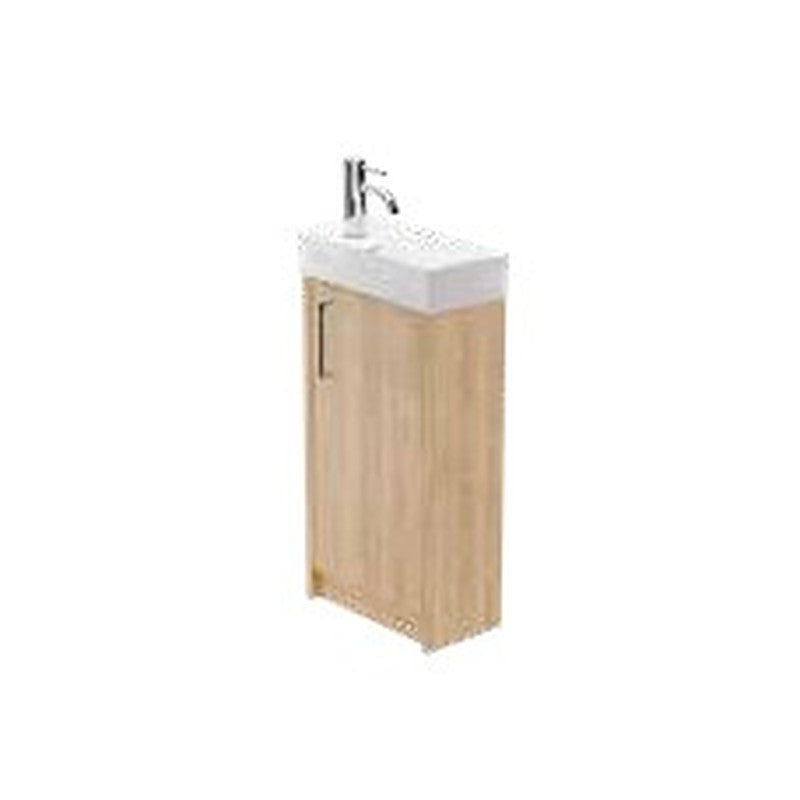 Cotsford 400mm Floorstanding Vanity Unit & Basin, 1 Door