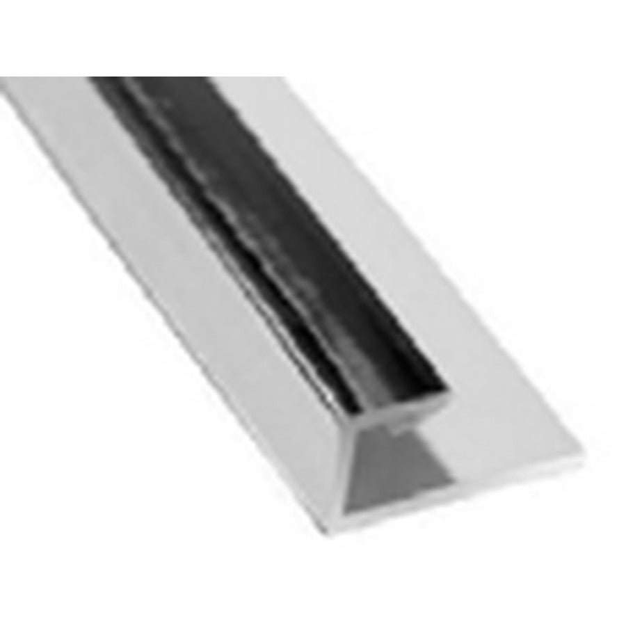 Cove 10mm Wall Panel Trims, Chrome, End cap
