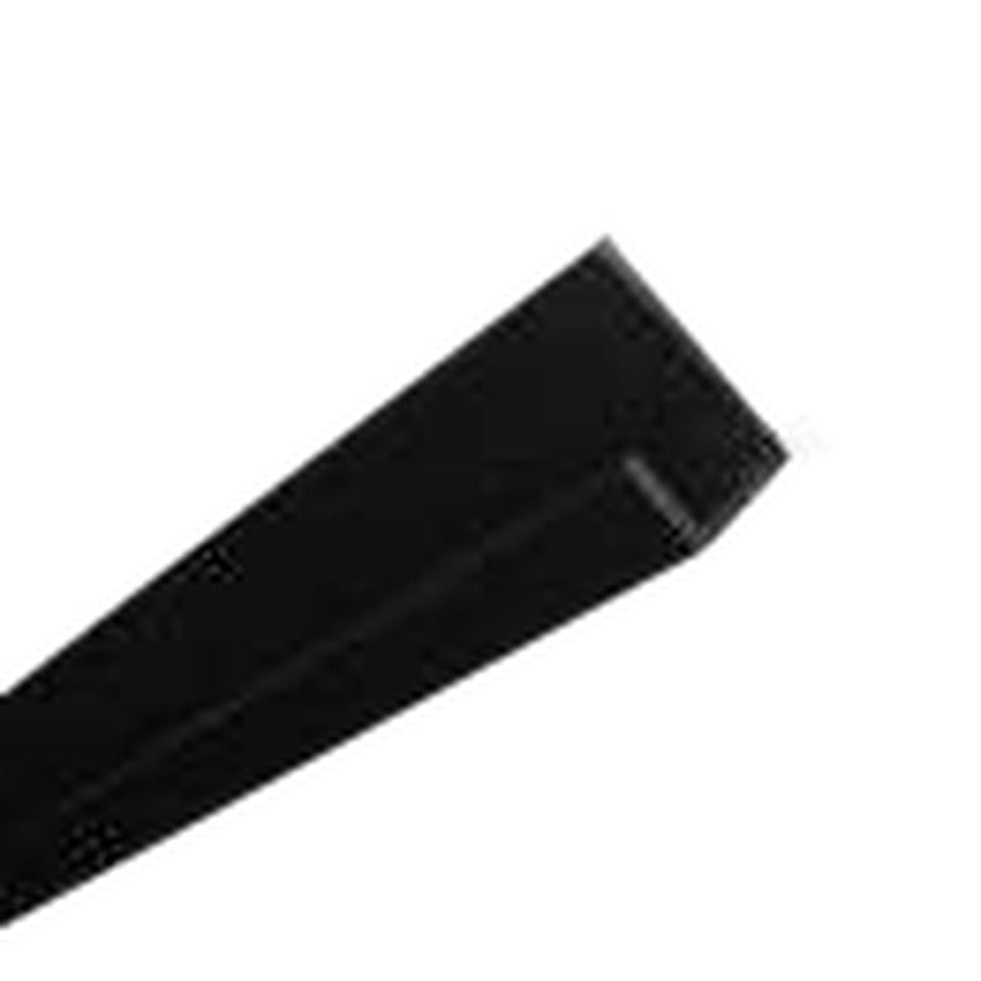 Cove 10mm Wall Panel Trims, Black, End cap