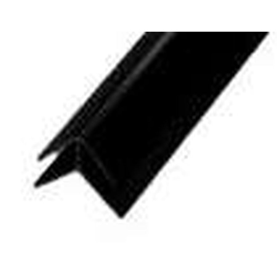 Cove 10mm Wall Panel Trims, Black, External corner